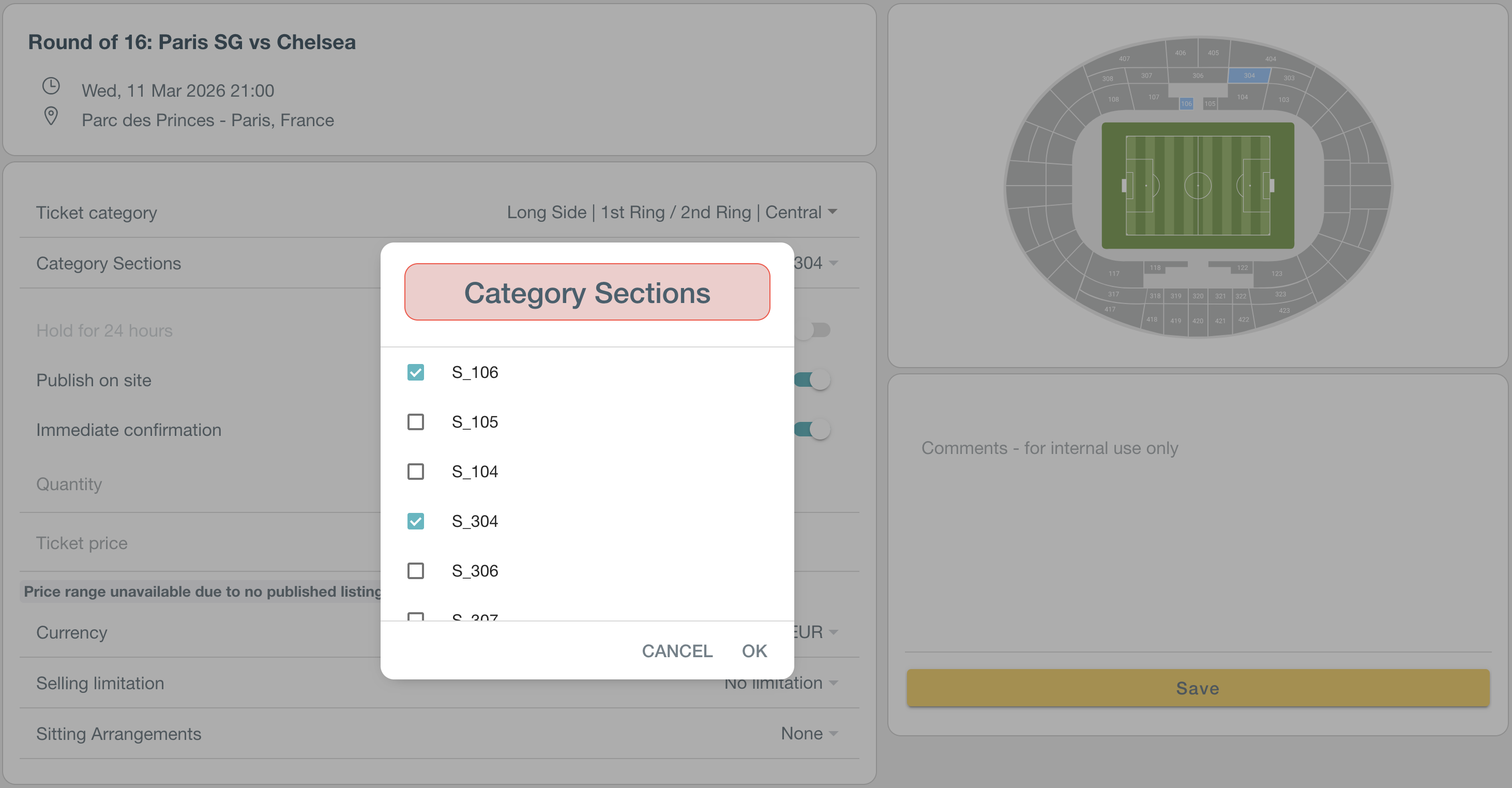Sports Events API Documentation